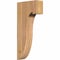 Ekena Millwork Del Monte Smooth Corbel, Western Red Cedar, 3 1/2"W x 10"D x 22"H COR04X10X22DEL00SWR - alternate 1